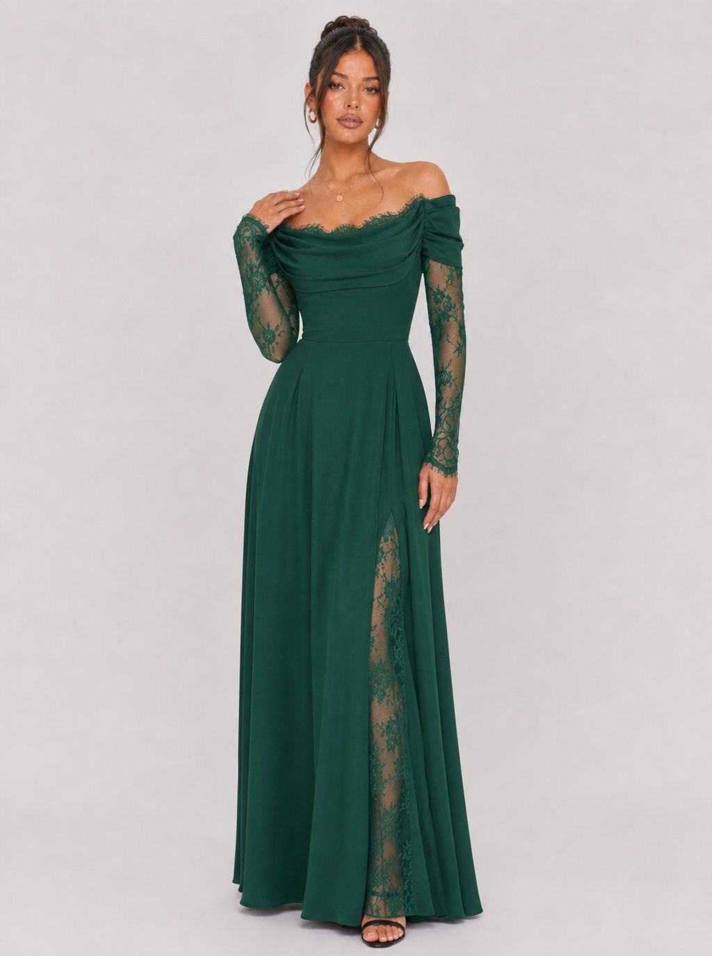Estelle Lace Maxi Dress