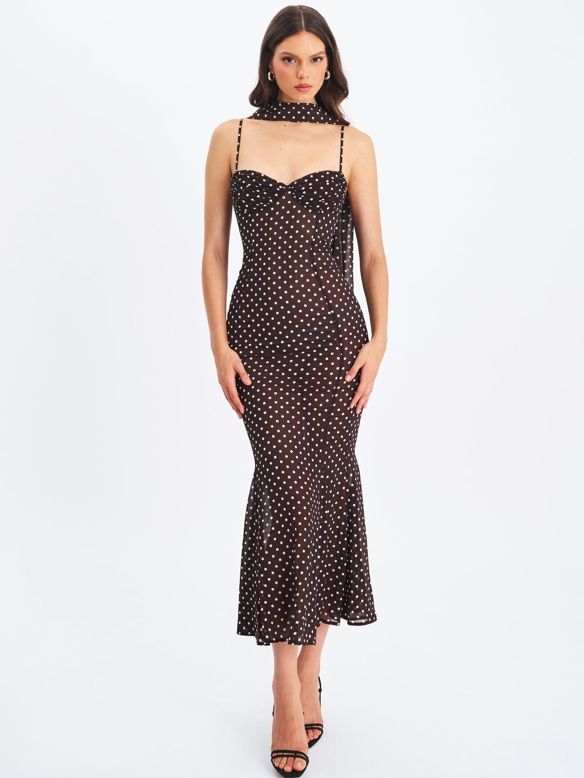 Yadira Chiffon Maxi Dress