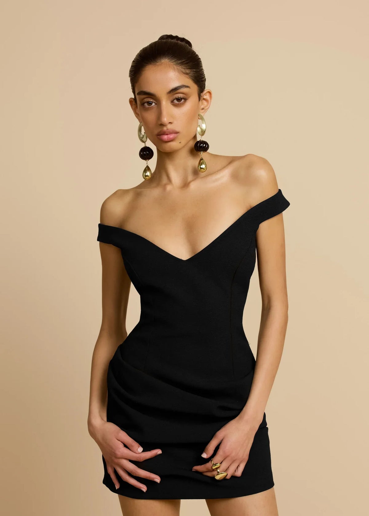 Avery Off-Shoulder Mini Dress