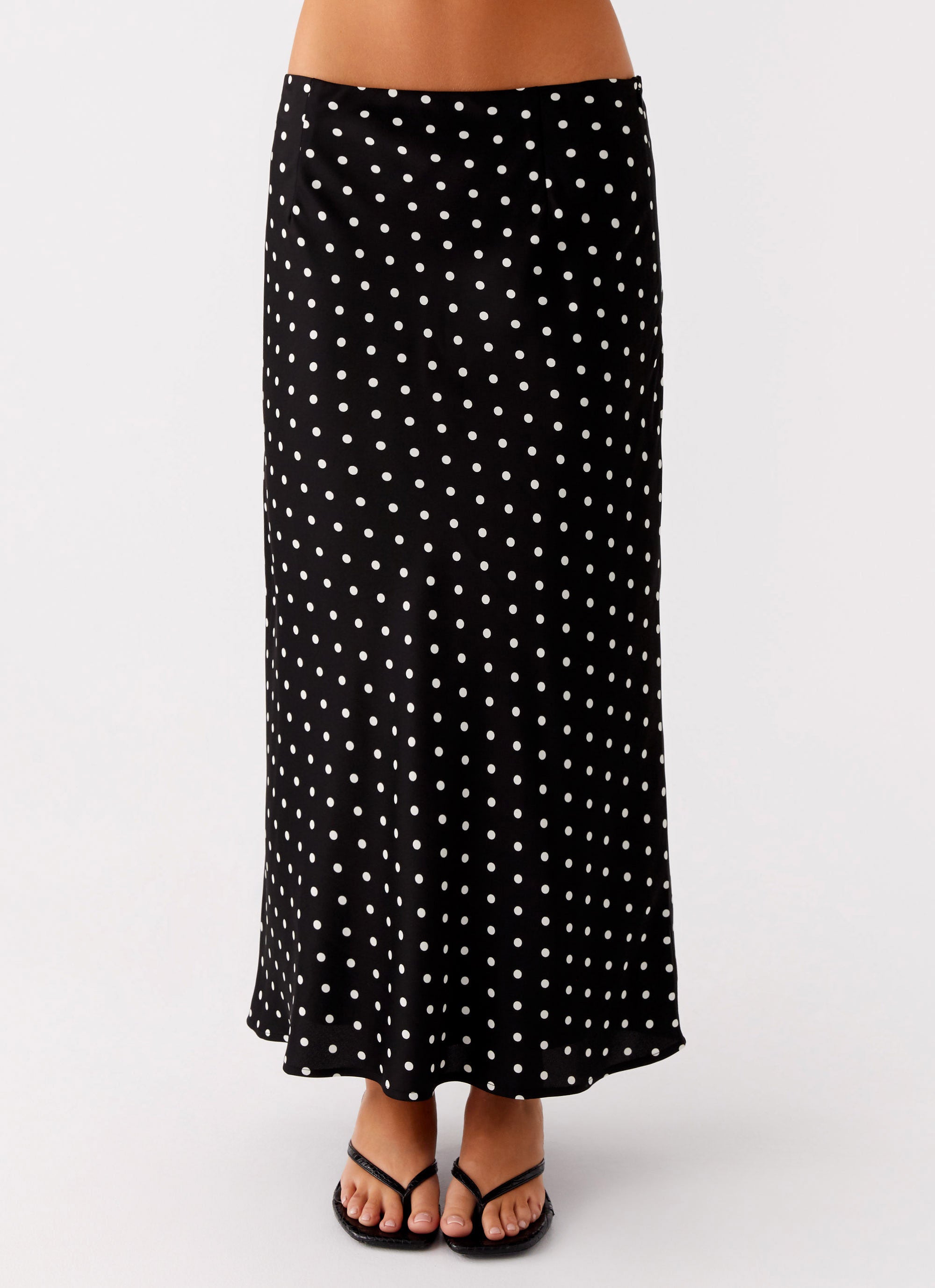 Breanna Polka Dot Midi Skirt