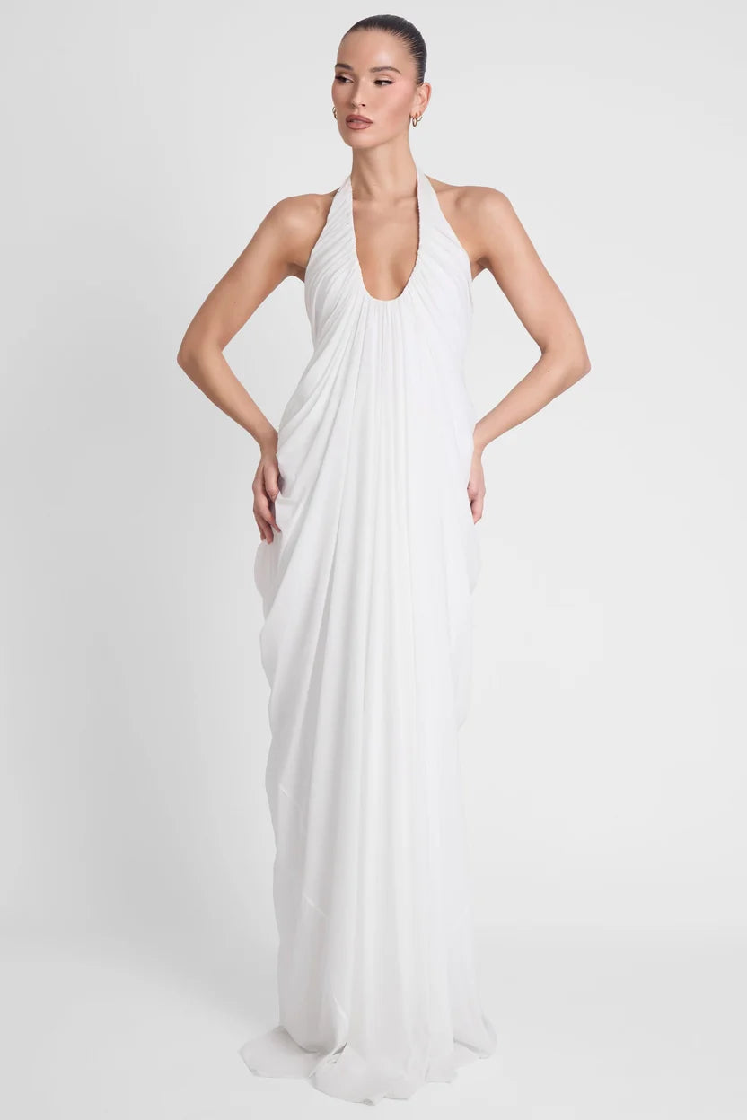 Averisse Halter Maxi Dress