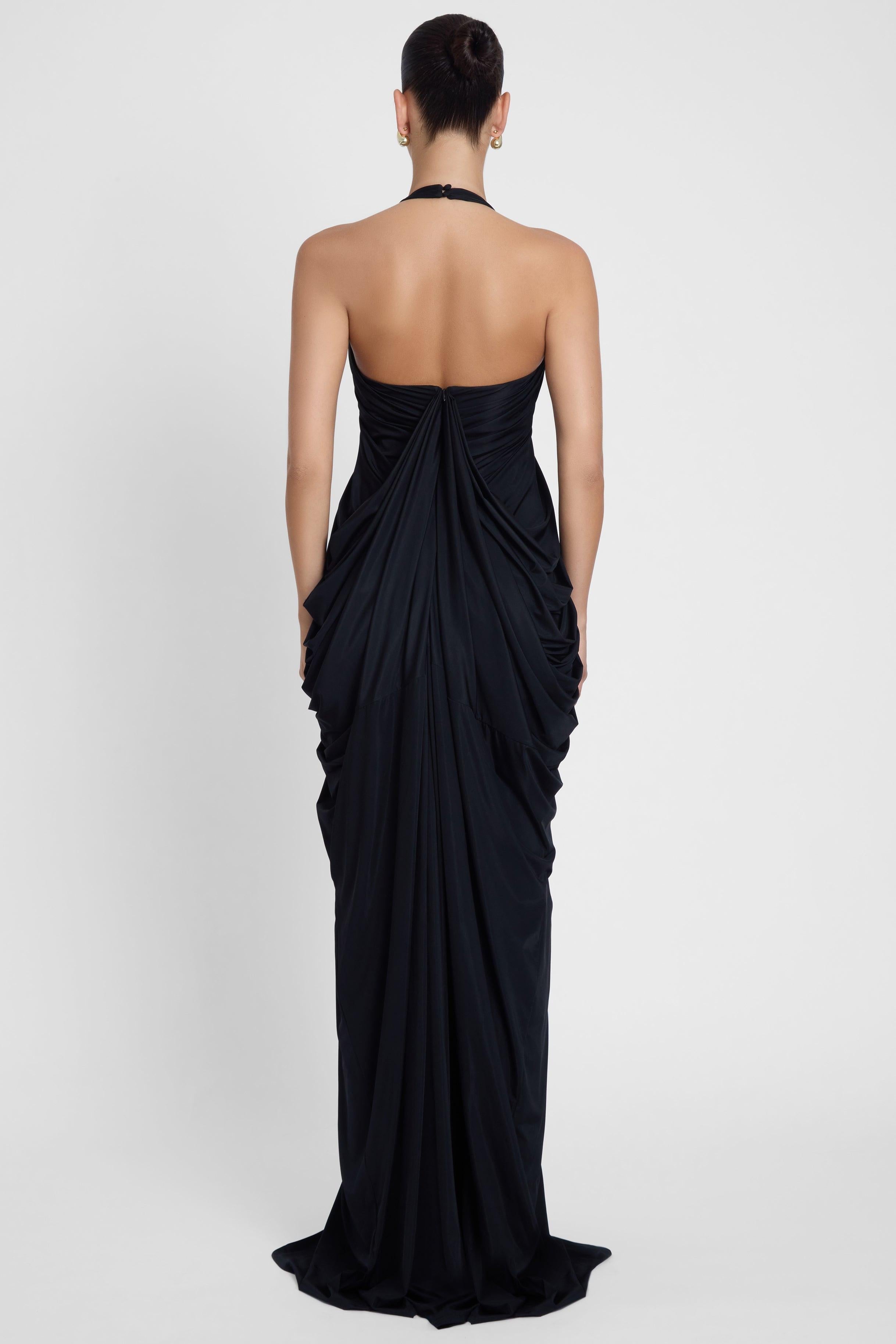 Averisse Halter Maxi Dress
