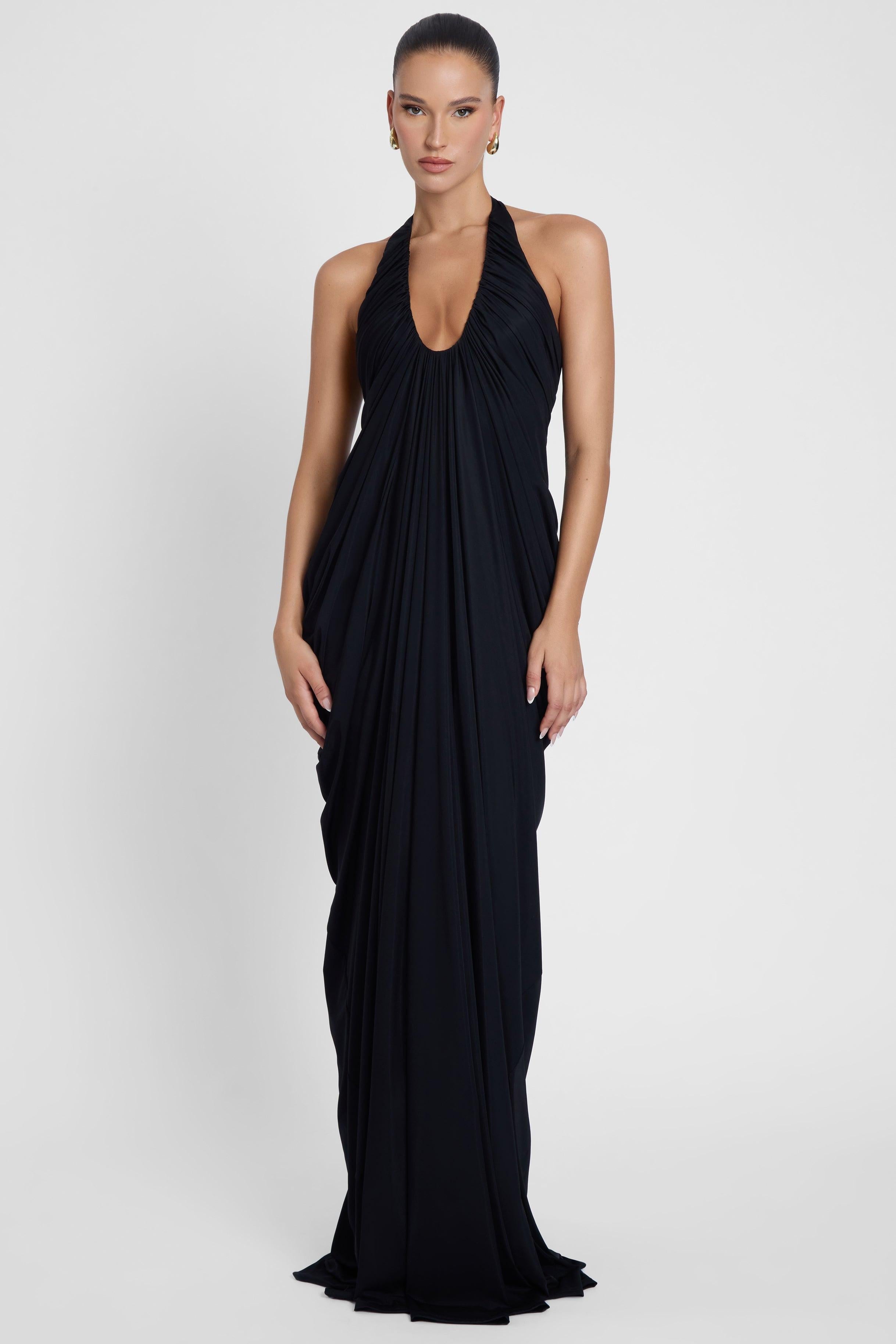 Averisse Halter Maxi Dress