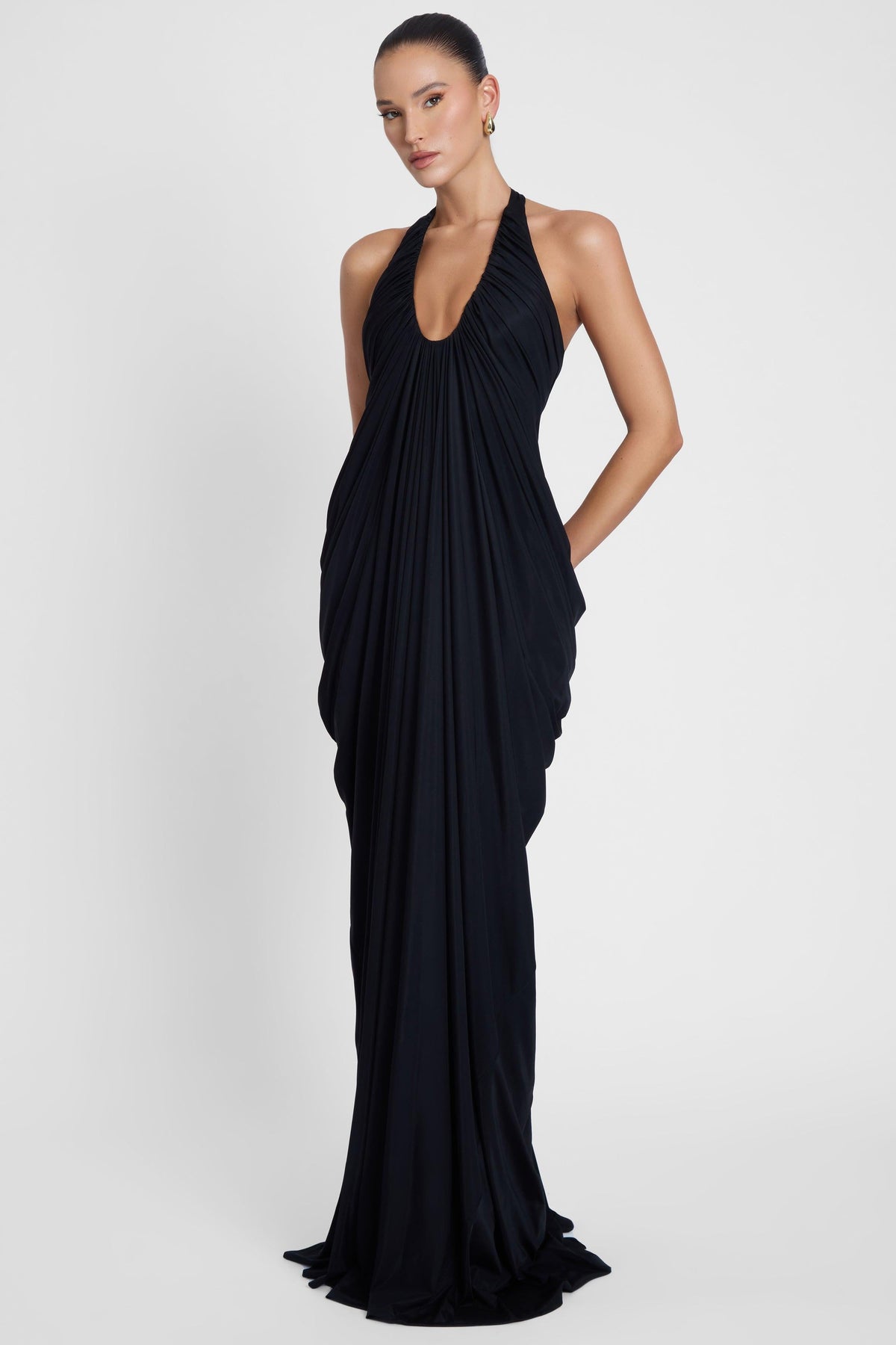 Averisse Halter Maxi Dress