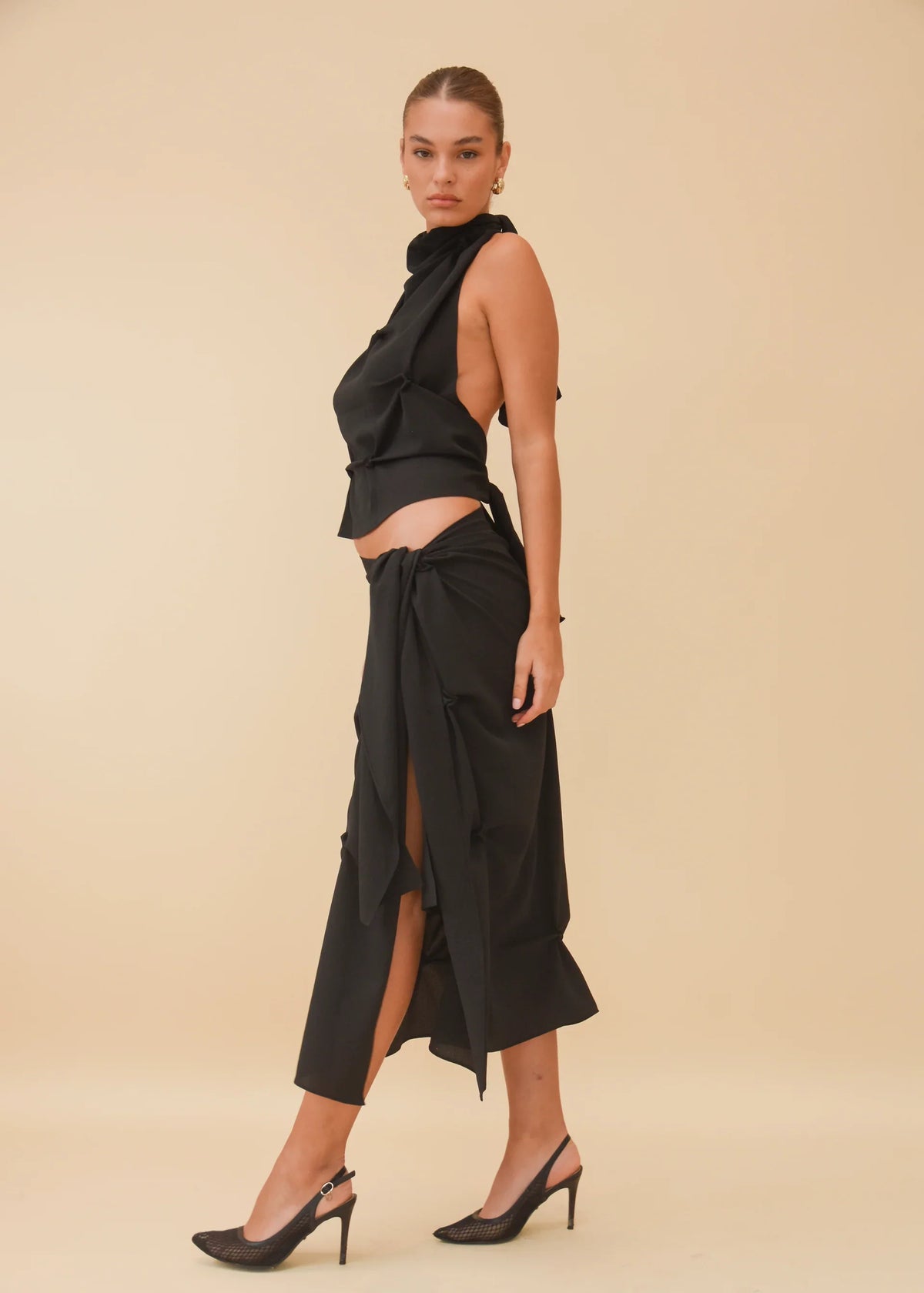 Marbella Wrap Maxi Skirt