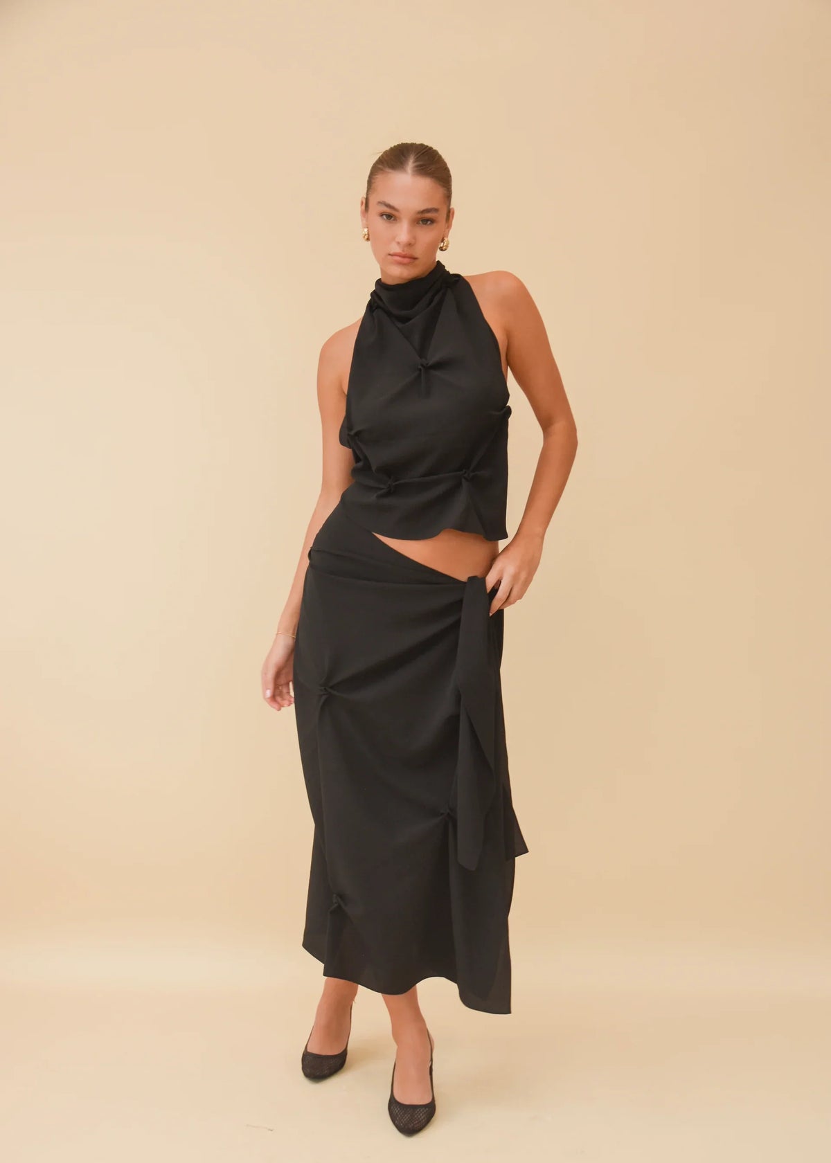 Marbella Wrap Maxi Skirt