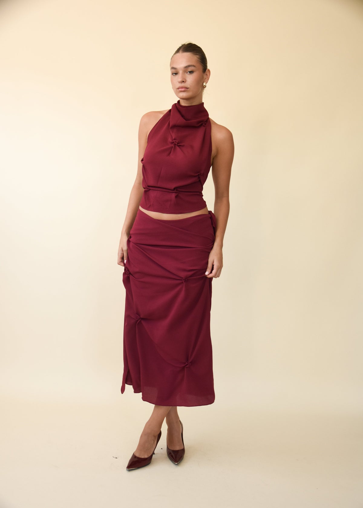 Marbella Wrap Maxi Skirt
