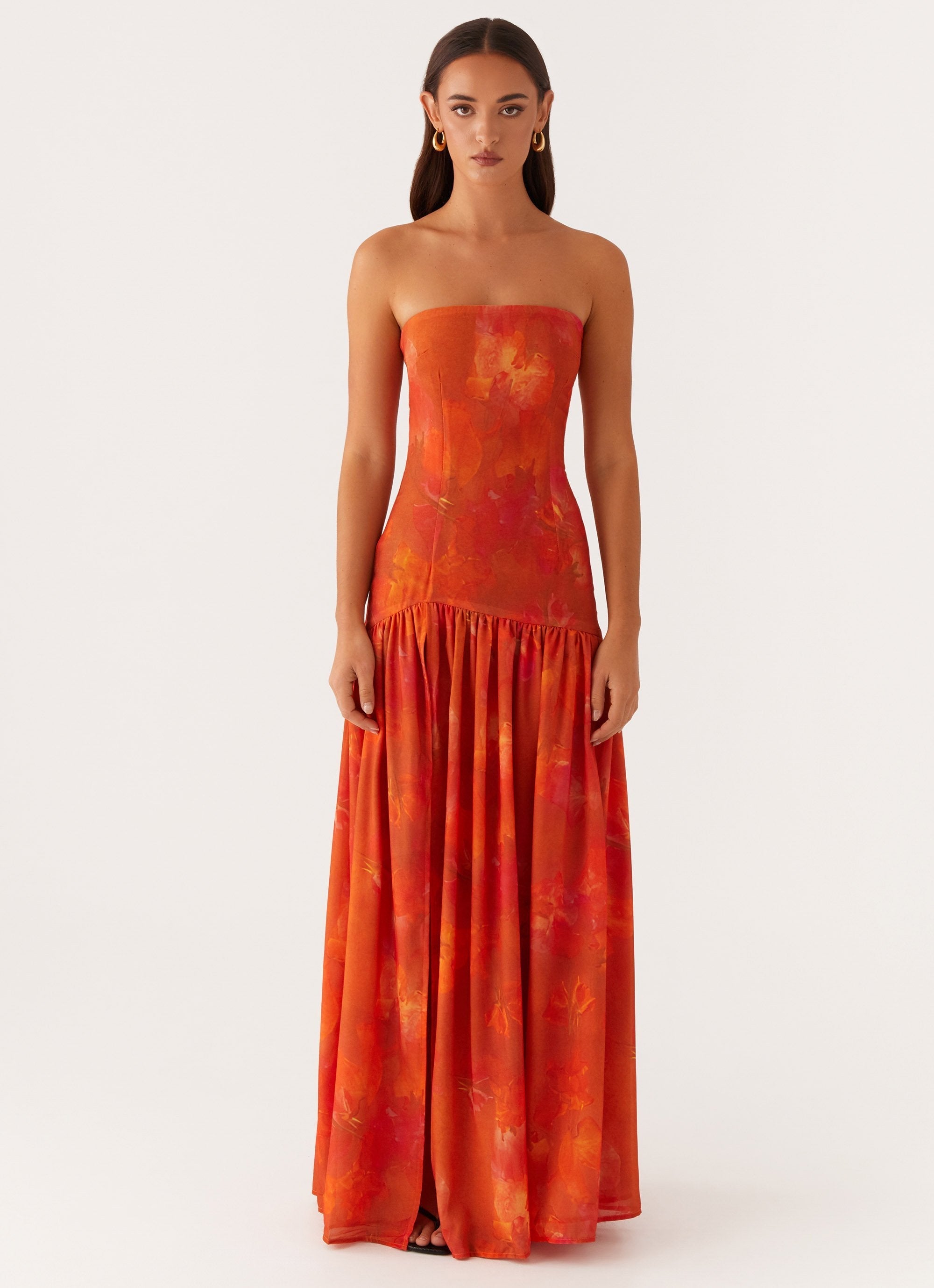 Eden Strapless Maxi Dress
