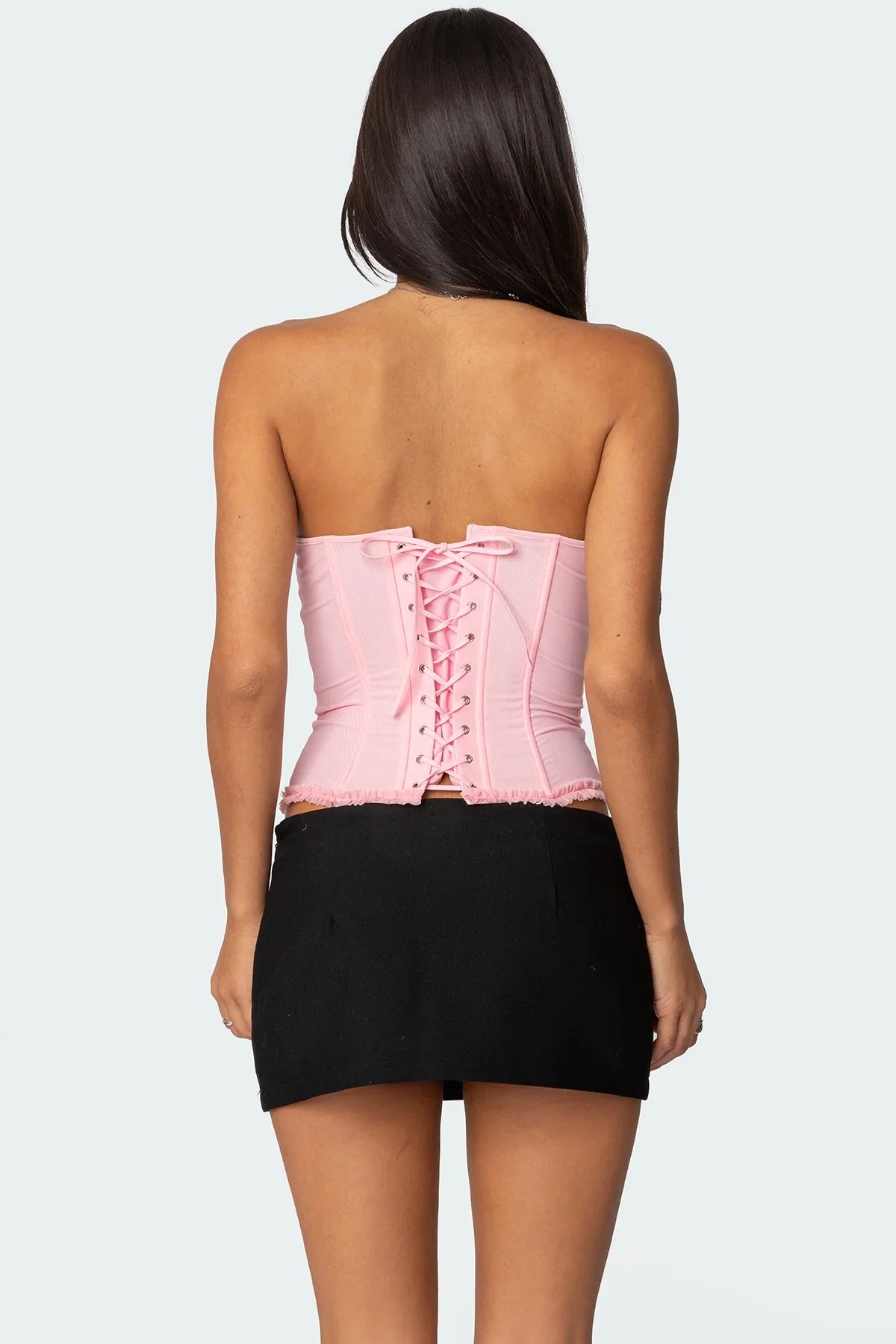 Mesh Corset Top
