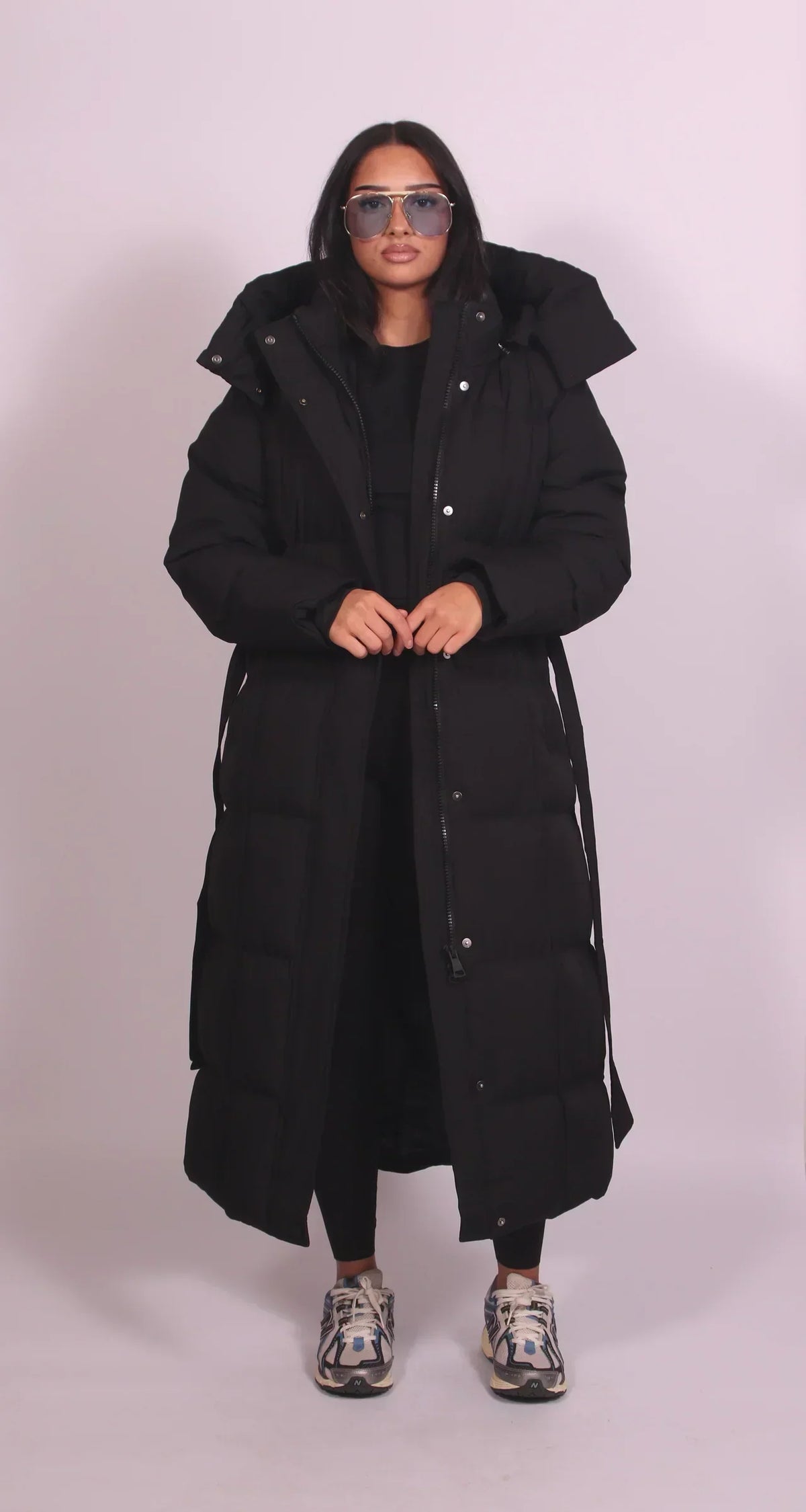 Carmen Belted Puffer Coat