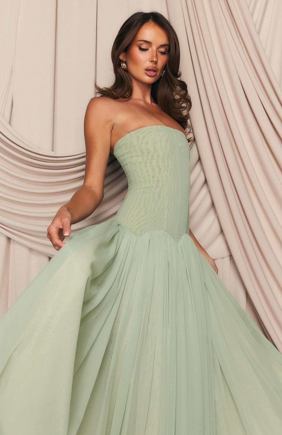 Maevora Corset Maxi Dress