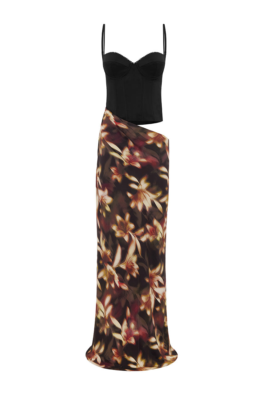 Maurelle Floral Maxi Dress