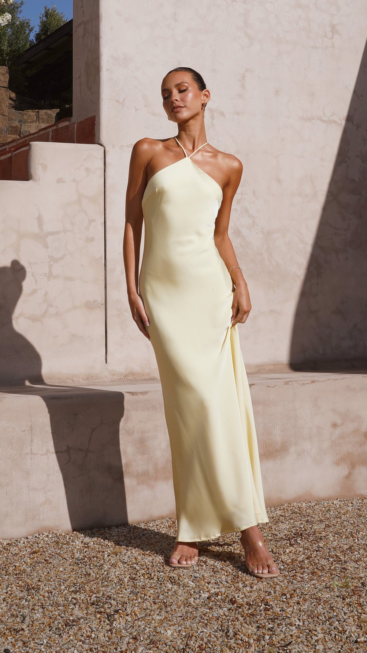 Chiara Halter Maxi Dress