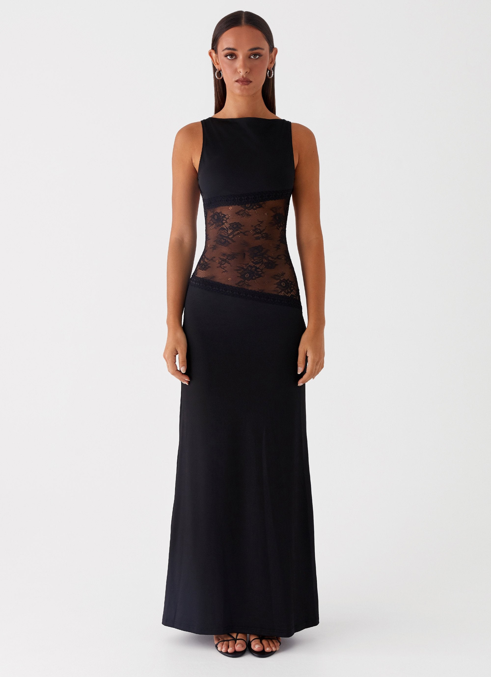 Lucinda Lace Waist Maxi Dress