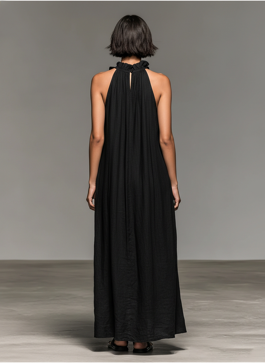 Juliette Ruffle Maxi Dress