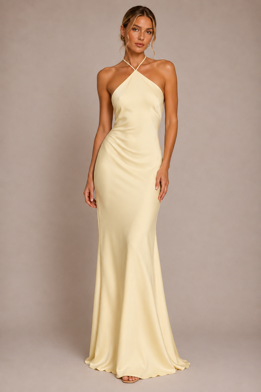 Chiara Halter Maxi Dress
