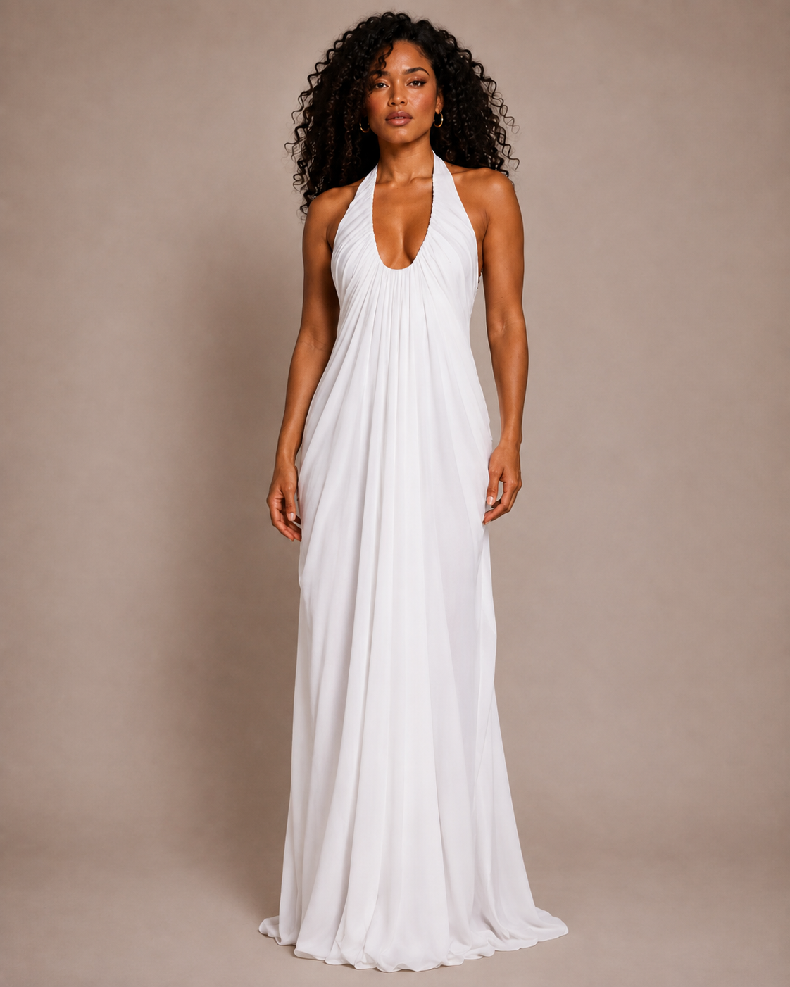 Averisse Halter Maxi Dress