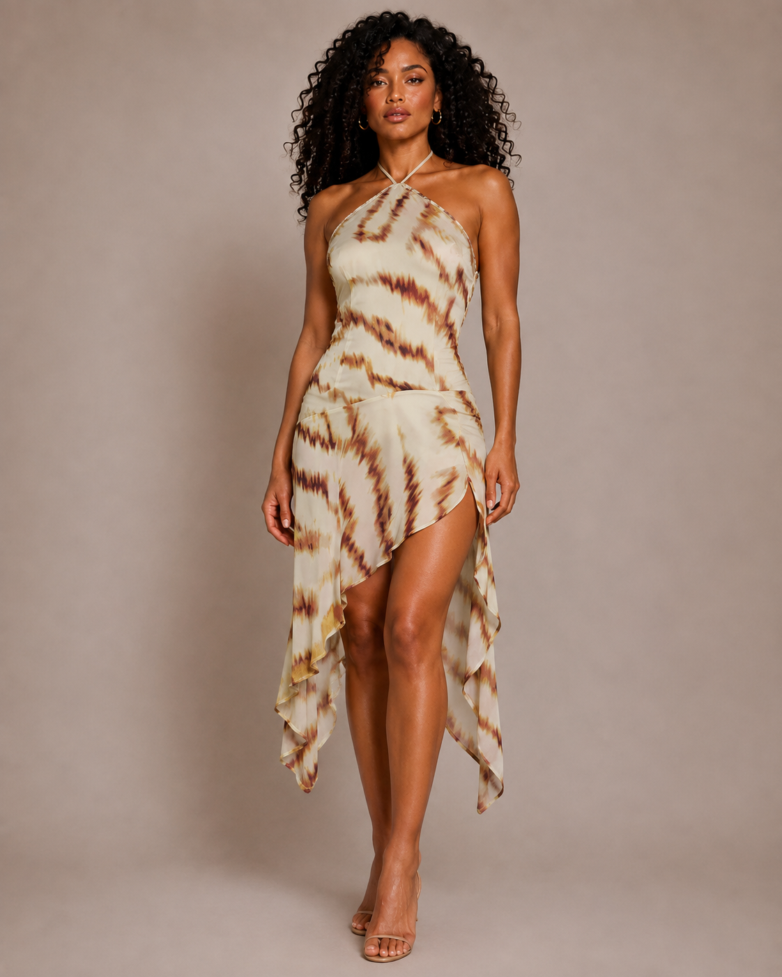 Averina Halter Mini Dress