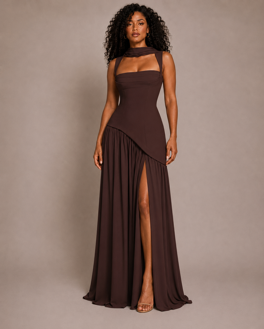 Tullulah Corset Maxi Dress