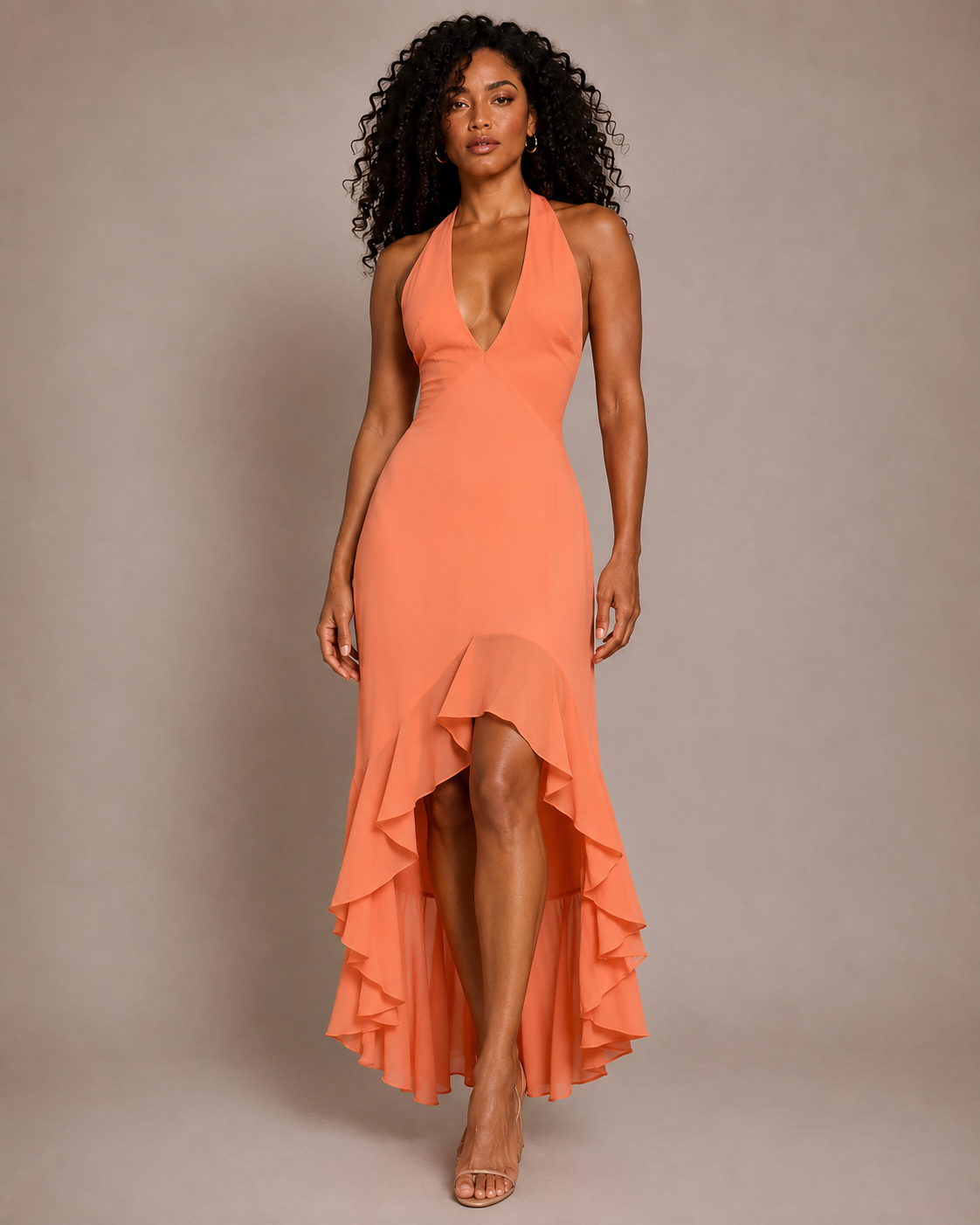 Solara Halter Maxi Dress