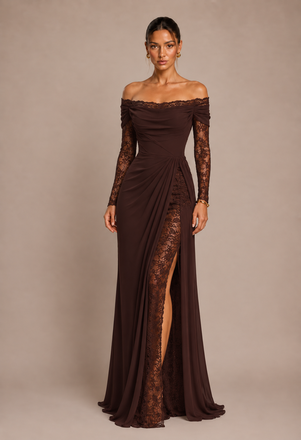 Amalia Lace Maxi Dress