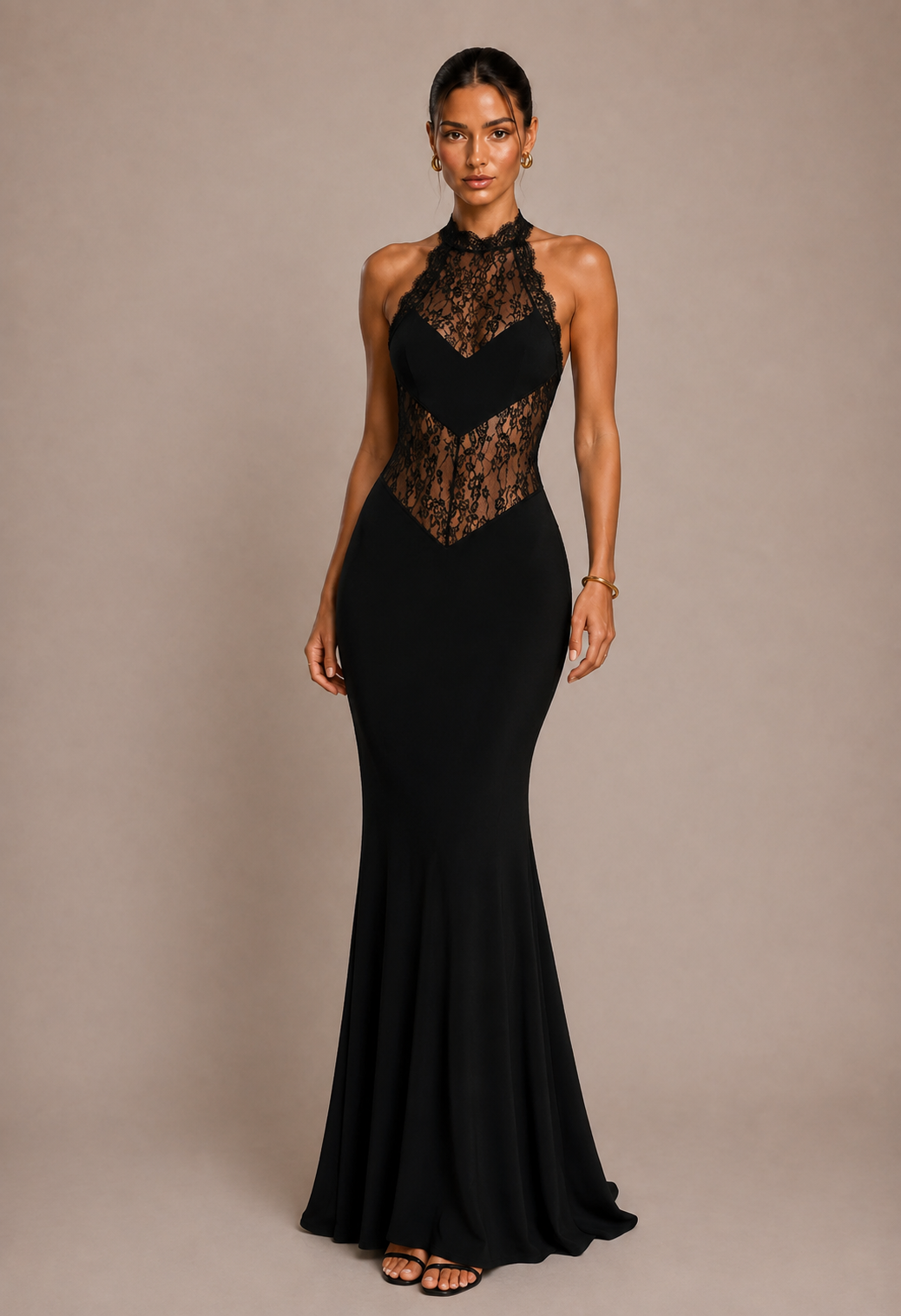 Virelia Lace Maxi Dress