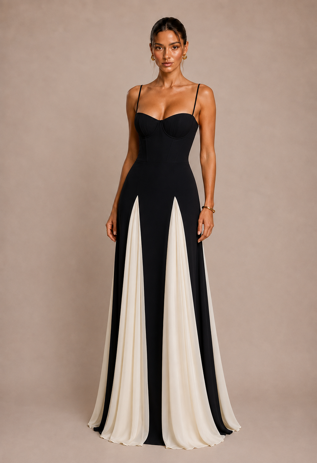 Aureline Splice Maxi Dress