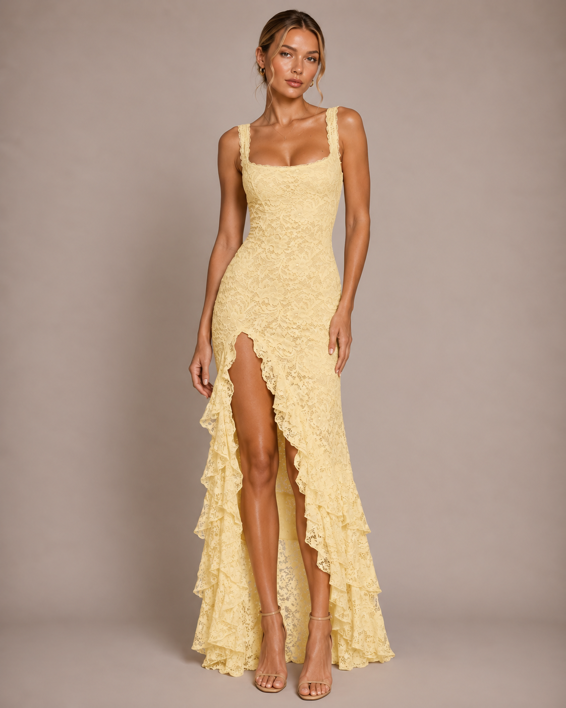 Elarisse Lace Maxi Dress