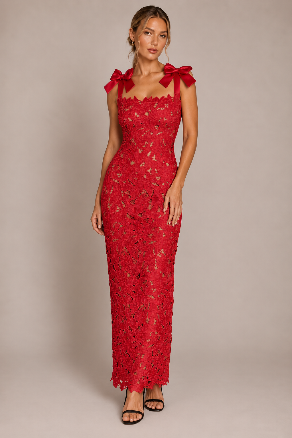 Valessia Lace Maxi Dress