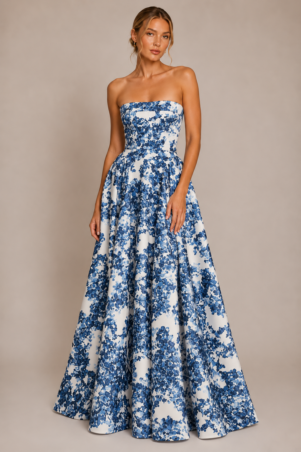 Celeste Strapless Maxi Dress