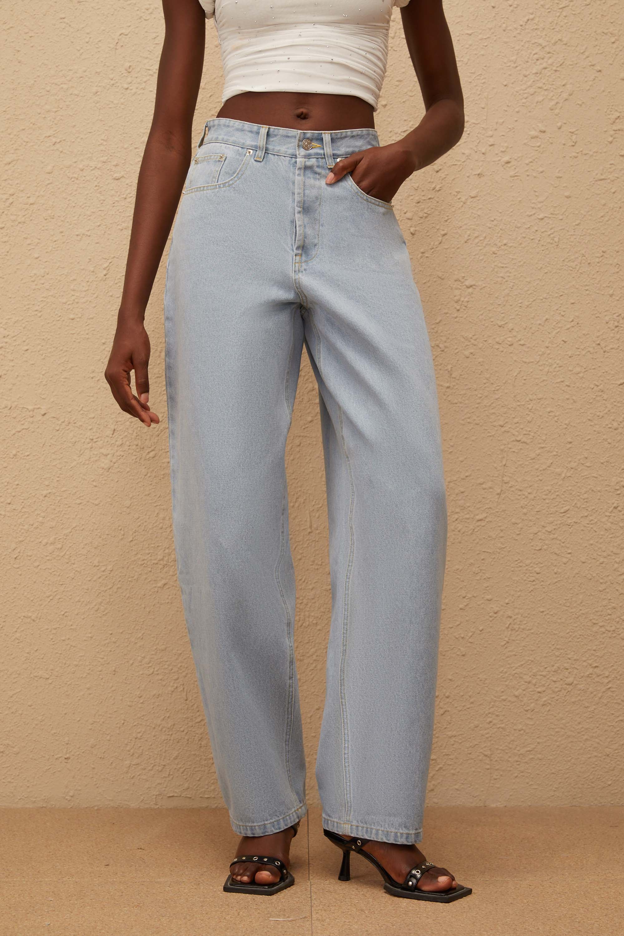 Estella Wide-Leg Denim