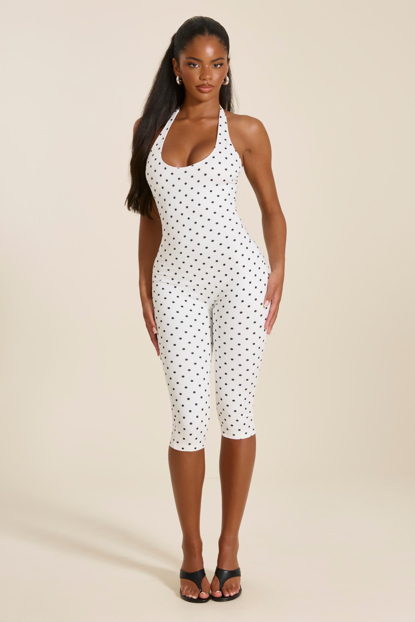 Virelle Corset Capri Jumpsuit