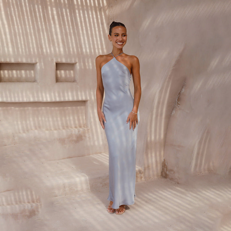 Chiara Halter Maxi Dress