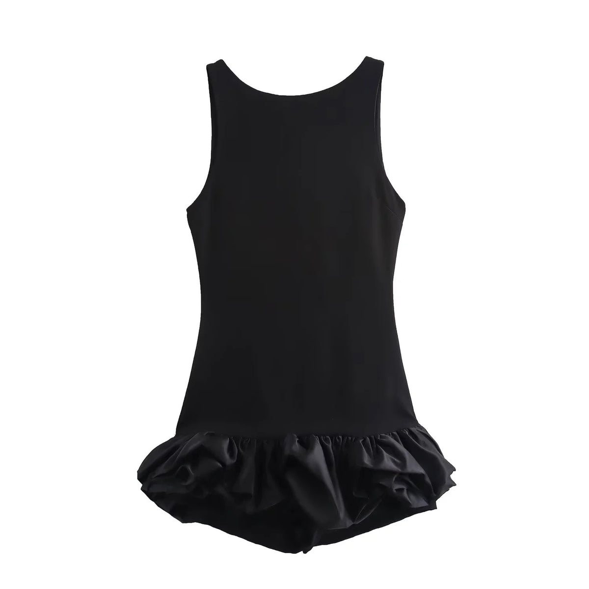 Lorienne Ruffle Mini Dress