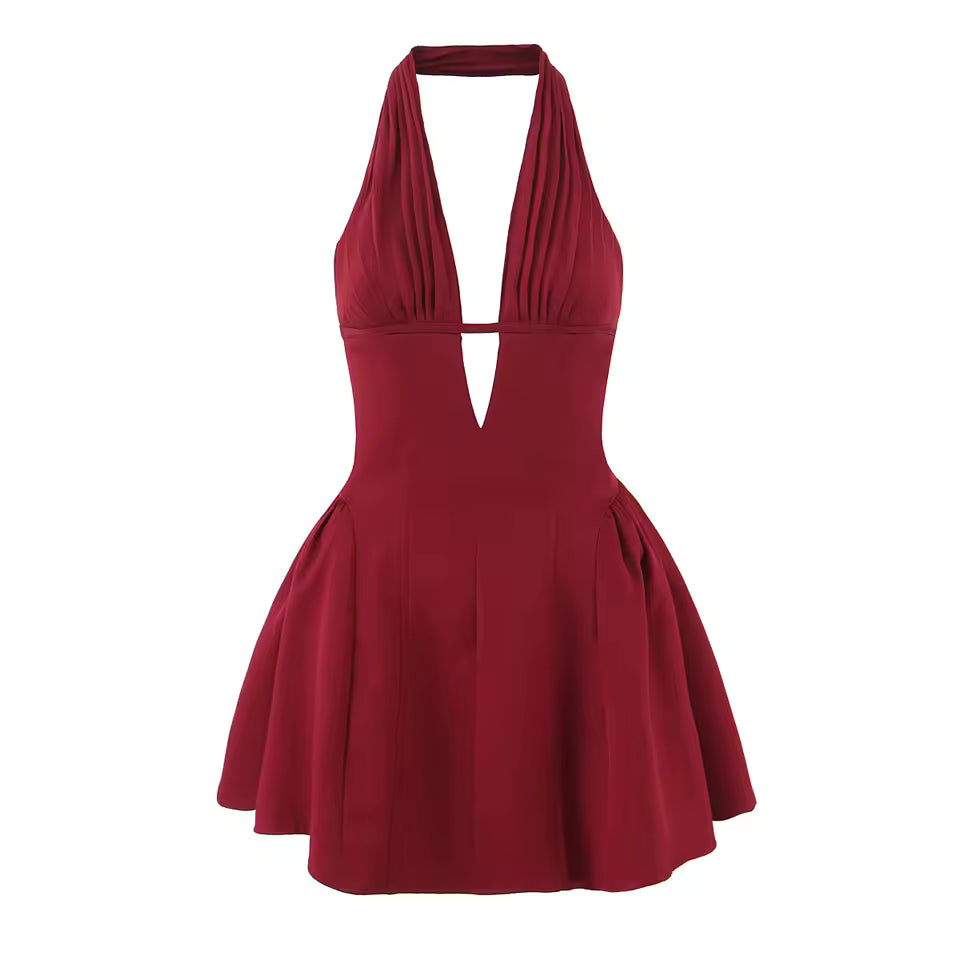 Lunessa Polka Mini Dress
