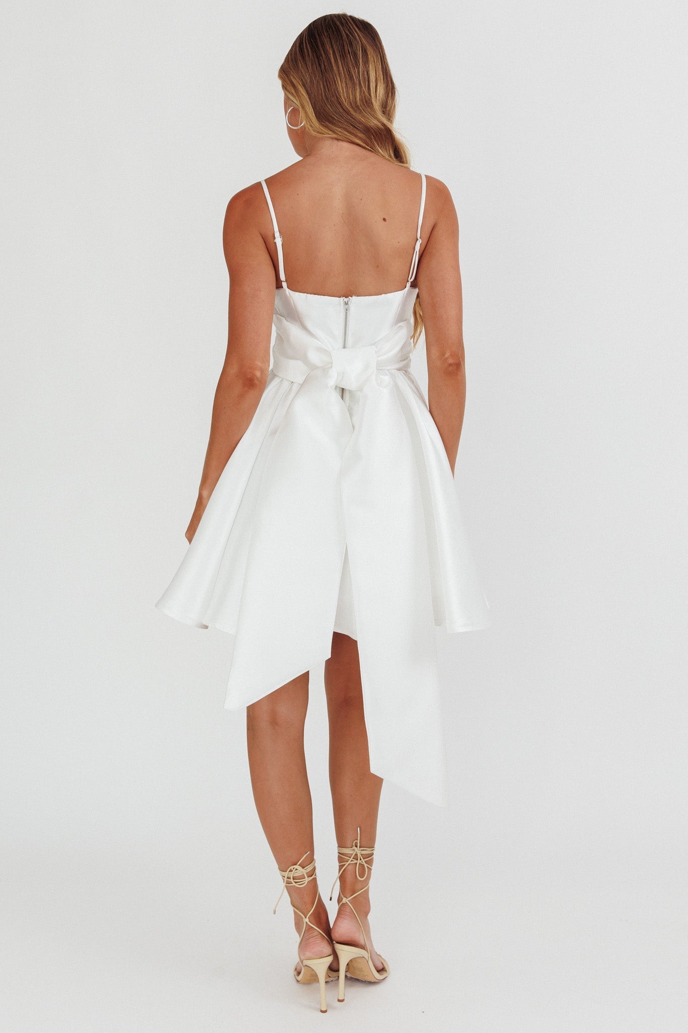Alina Bow Mini Dress