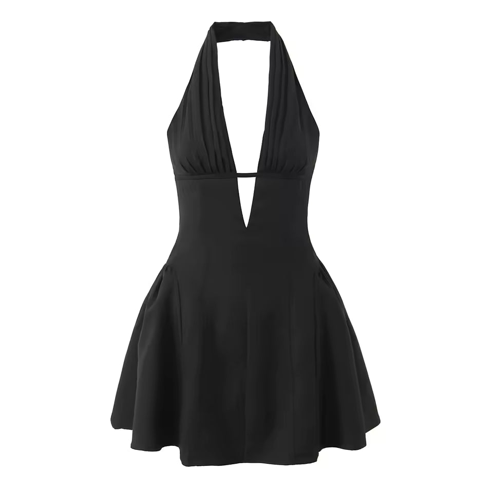 Lunessa Polka Mini Dress