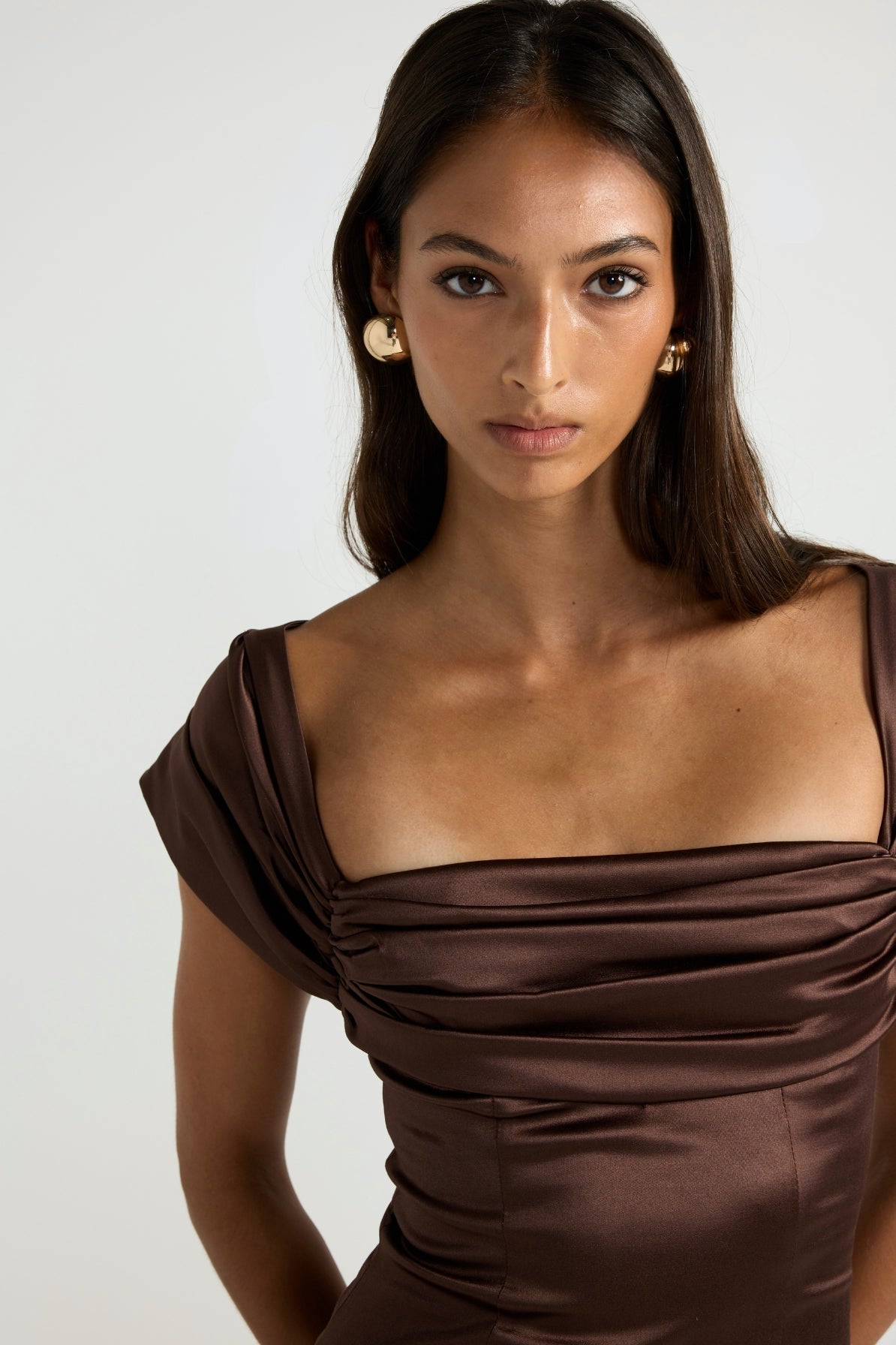 Annalise Draped Mini Dress