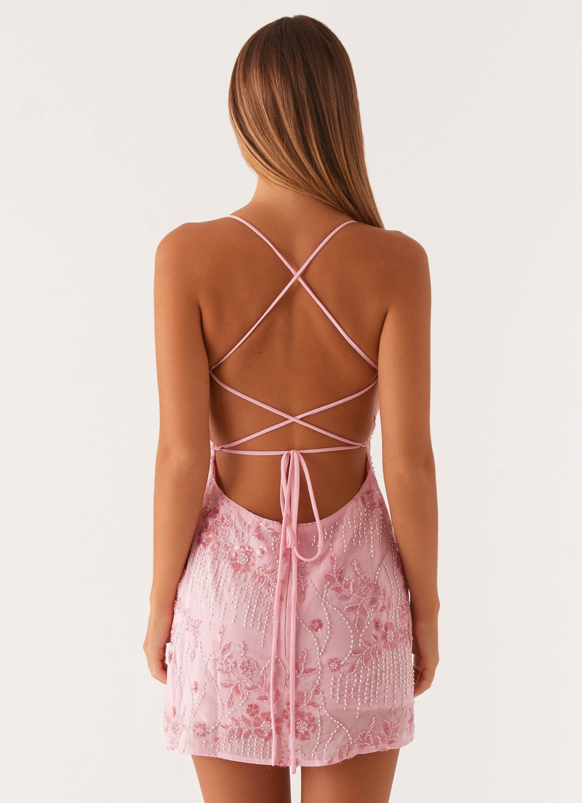 Elara Sequin Cami Mini Dress