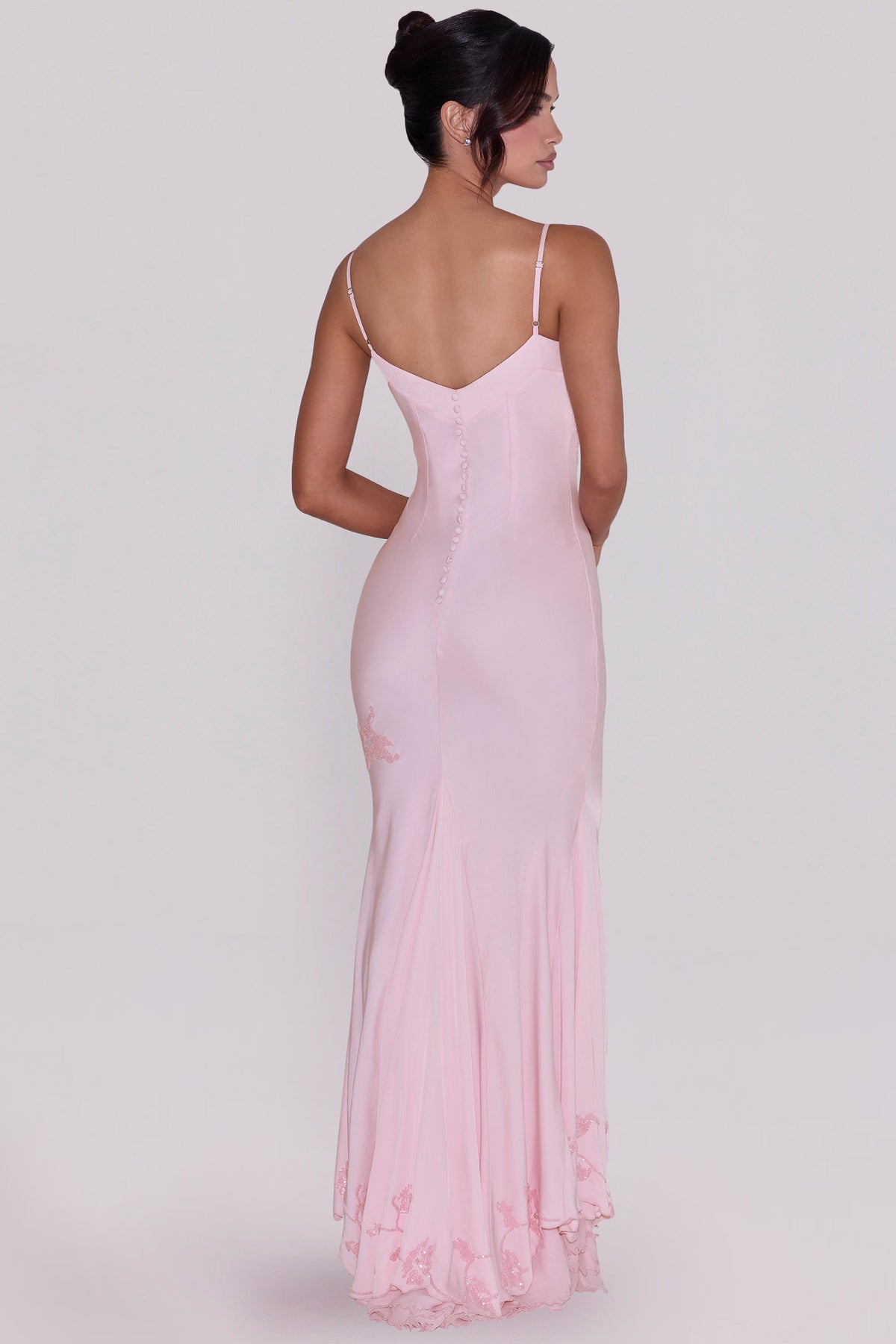 Anastelle Satin Maxi Dress