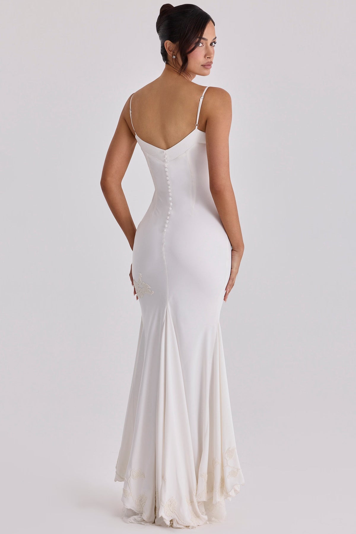 Anastelle Satin Maxi Dress