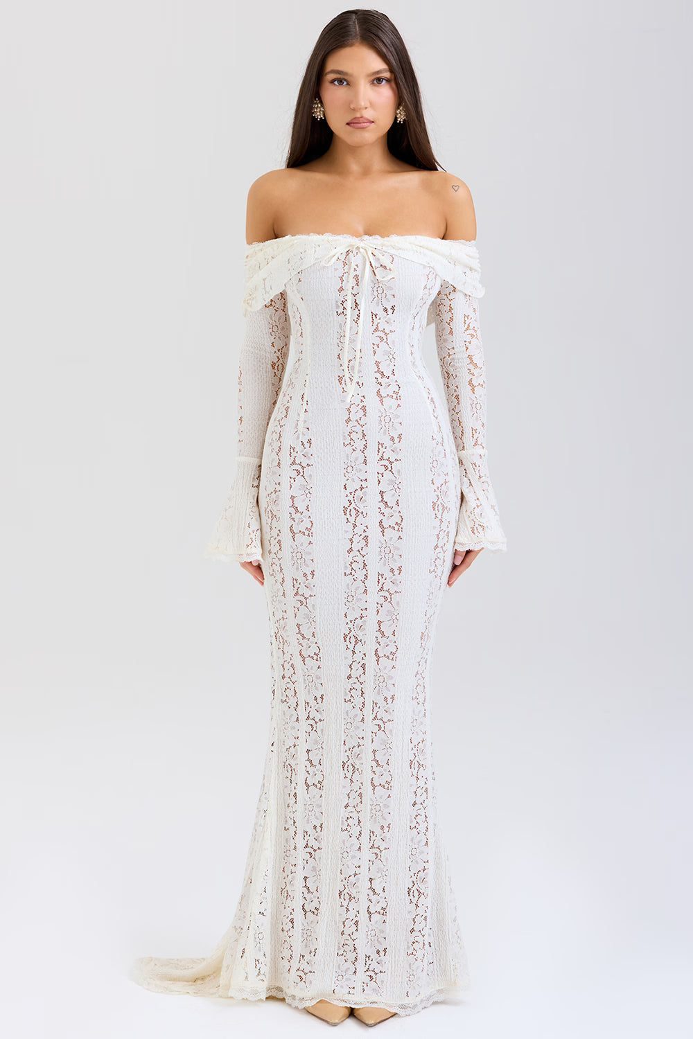 Belle Lace Maxi Dress