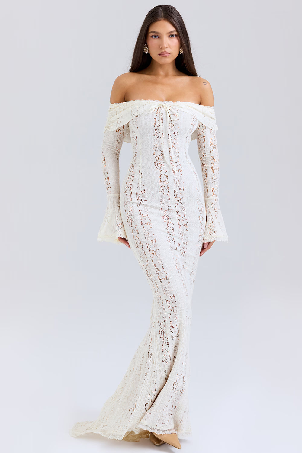 Belle Lace Maxi Dress