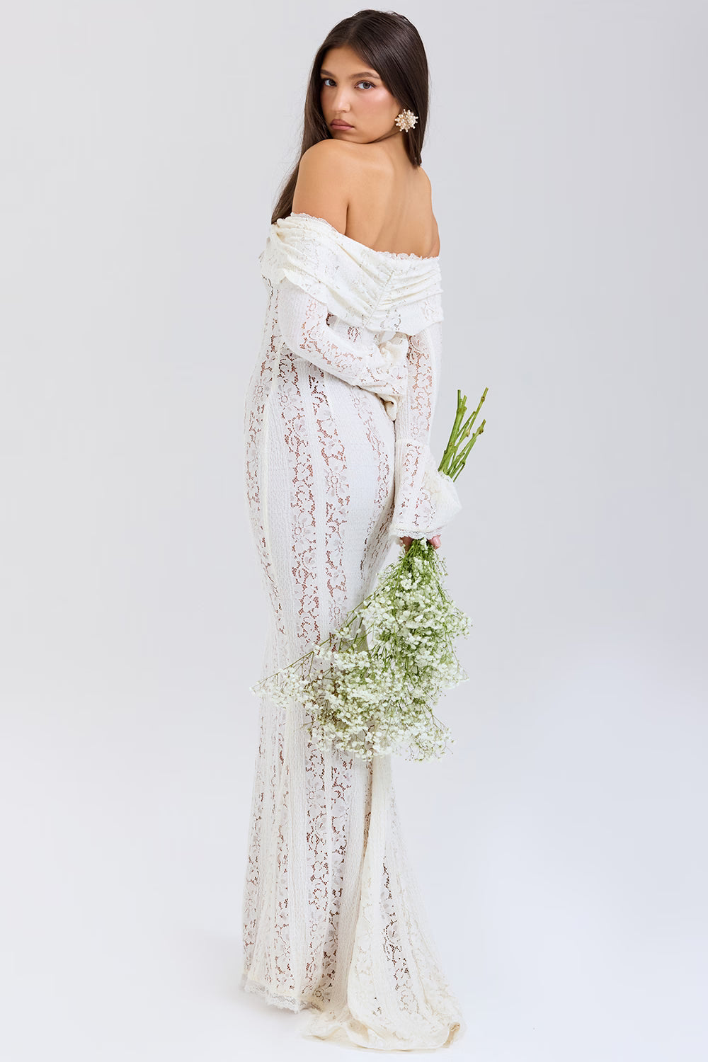 Belle Lace Maxi Dress