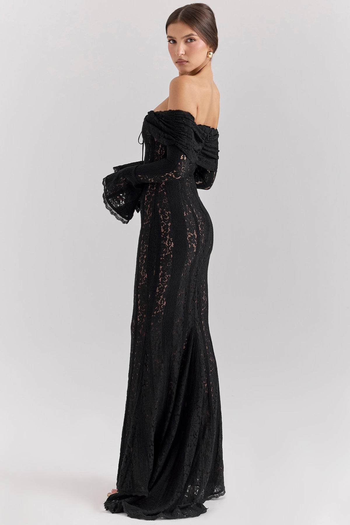 Belle Lace Maxi Dress