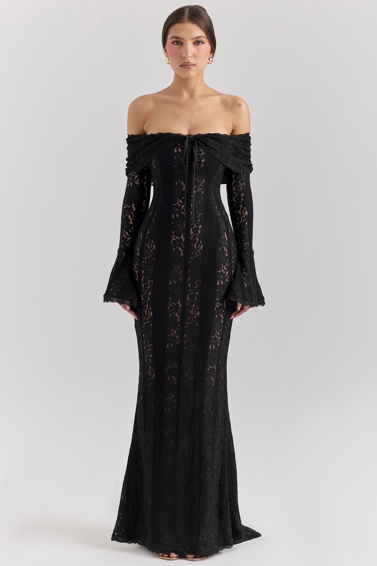 Belle Lace Maxi Dress