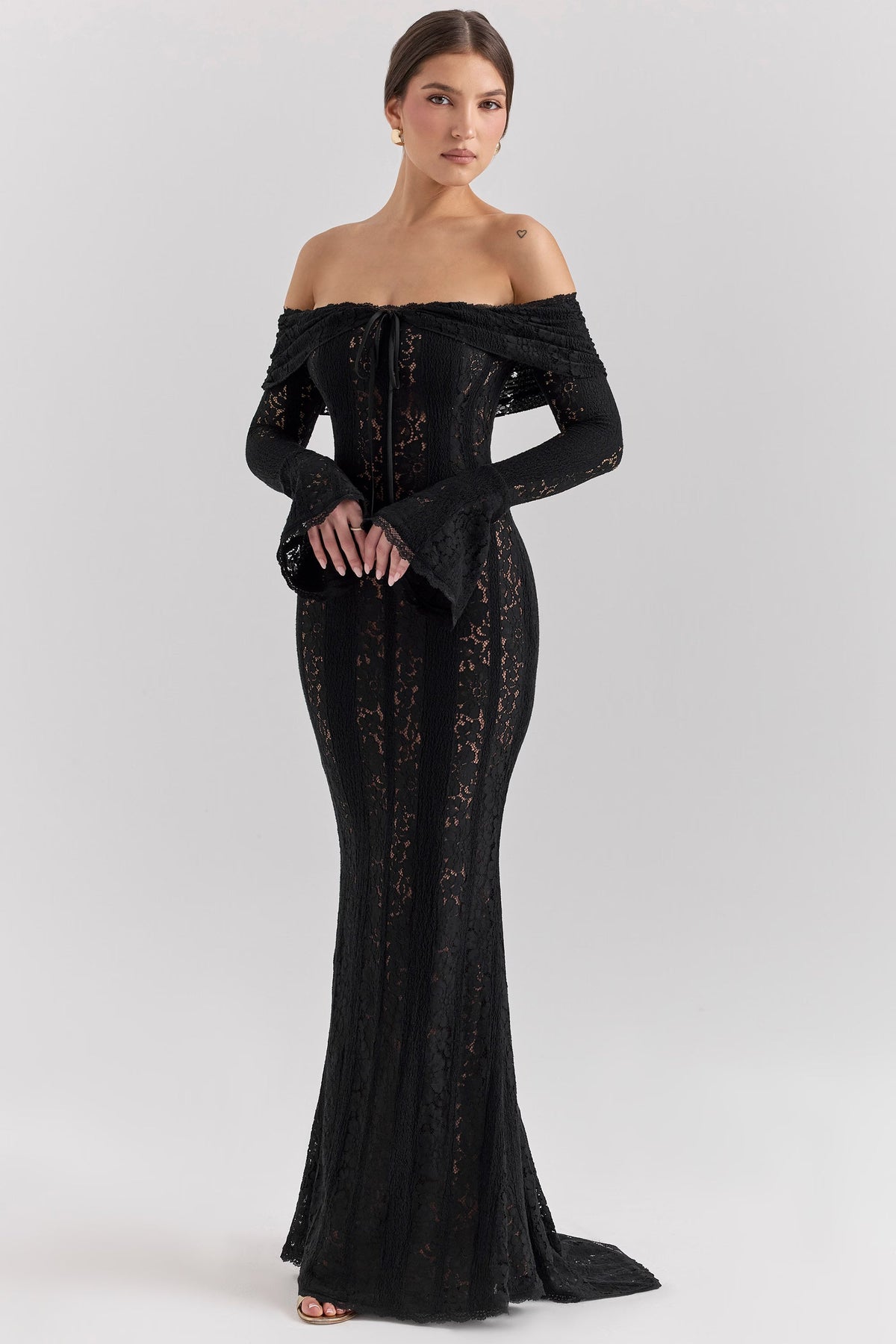 Belle Lace Maxi Dress