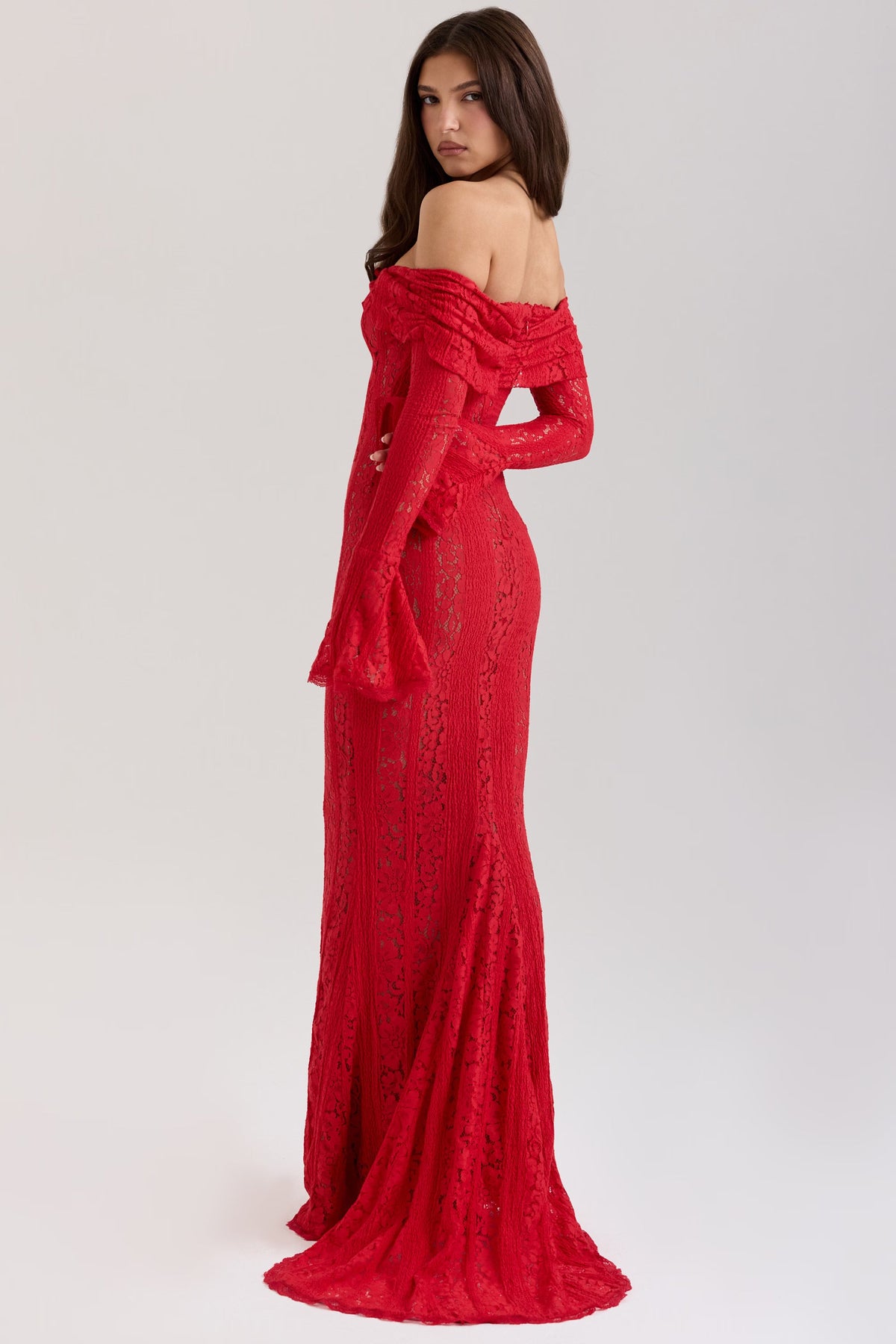 Belle Lace Maxi Dress