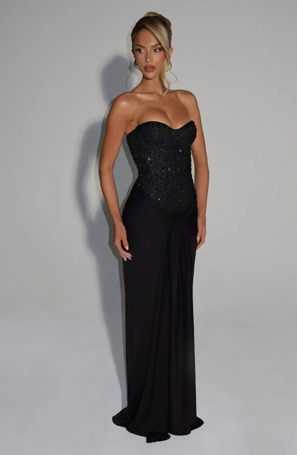 Adeline Corset Maxi Dress