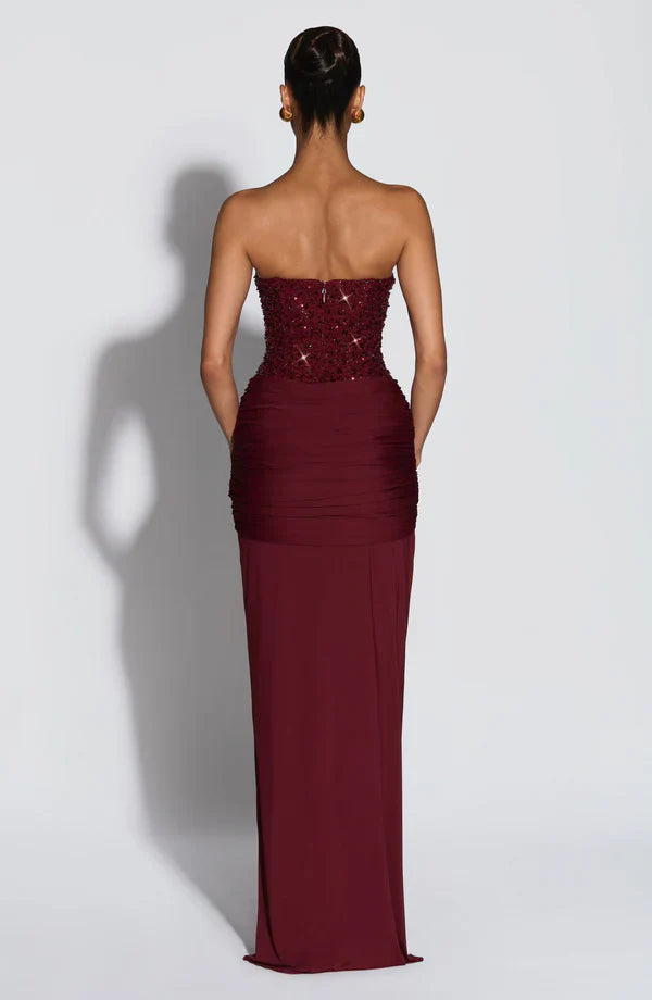 Adeline Corset Maxi Dress
